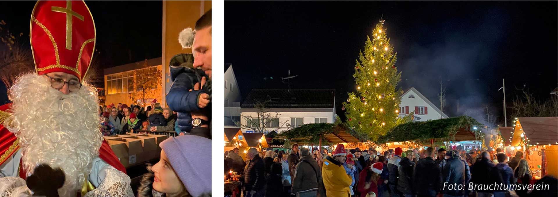 Weihnachtsstimmung auf dem Pferdemarkt